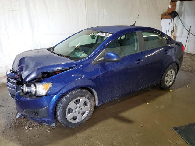 1G1JA5SG3D4163418 - 2013 CHEVROLET SONIC LS BLUE photo 1