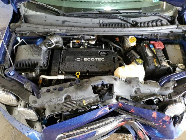 1G1JA5SG3D4163418 - 2013 CHEVROLET SONIC LS 蓝色 照片 11