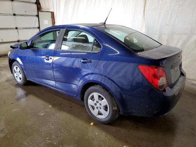 1G1JA5SG3D4163418 - 2013 CHEVROLET SONIC LS BLUE photo 2