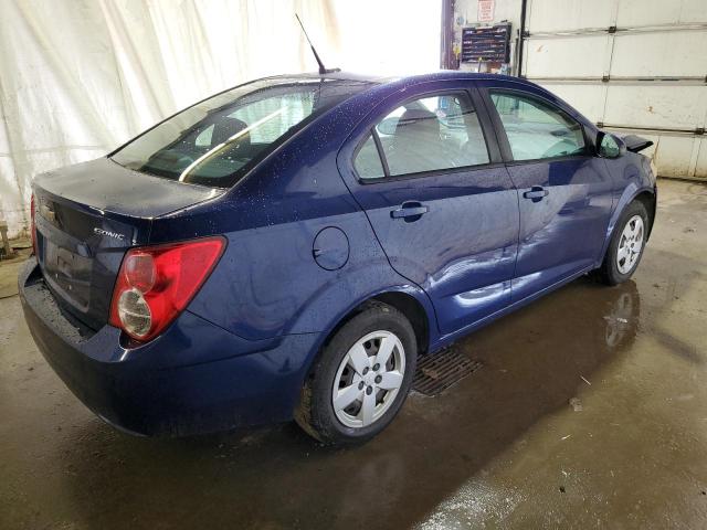 1G1JA5SG3D4163418 - 2013 CHEVROLET SONIC LS 蓝色 照片 3