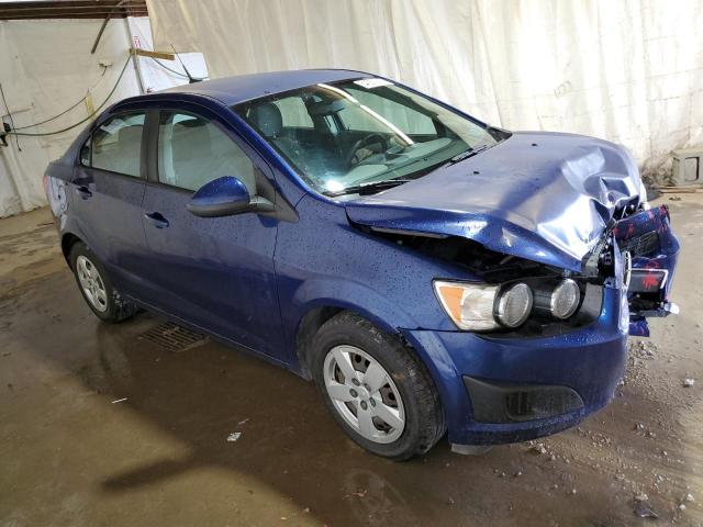 1G1JA5SG3D4163418 - 2013 CHEVROLET SONIC LS BLUE photo 4