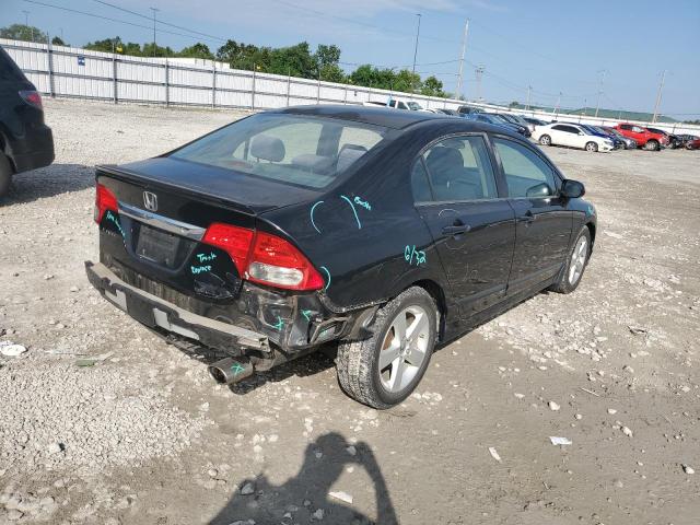 2HGFA16639H322330 - 2009 HONDA CIVIC LX-S Սև լուսանկար 3