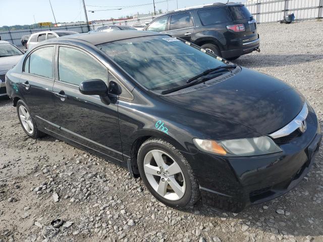 2HGFA16639H322330 - 2009 HONDA CIVIC LX-S Սև լուսանկար 4