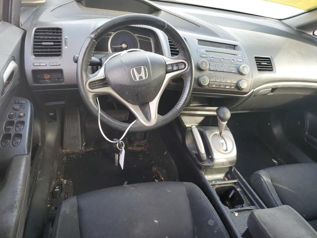 2HGFA16639H322330 - 2009 HONDA CIVIC LX-S Սև լուսանկար 8