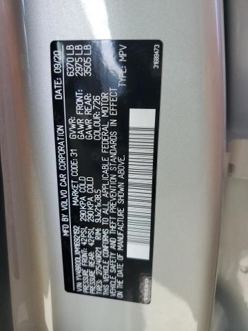 YV4BR00LXM1692192 - 2021 VOLVO XC90 T8 RECHARGE INSCRIPTION SILVER photo 13