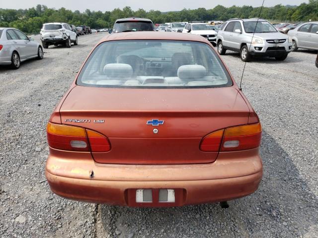 1Y1SK52801Z418411 - 2001 CHEVROLET GEO PRIZM BASE RED photo 6