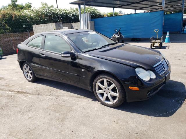 WDBRN40J13A481673 - 2003 MERCEDES-BENZ C 230K SPORT COUPE BLACK photo 4