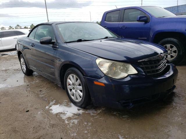 1C3LC45K38N668156 - 2008 CHRYSLER SEBRING BLUE photo 4