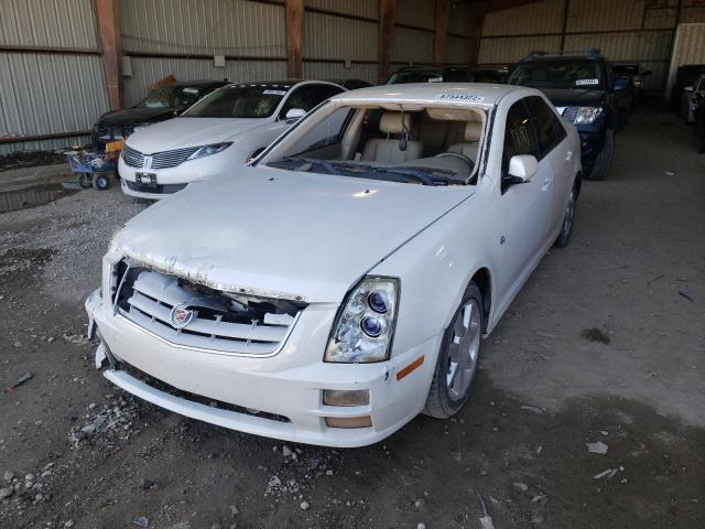 1G6DW677750170274 - 2005 CADILLAC STS BEIGE photo 2