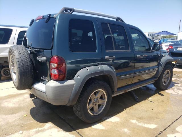 1J4GK38K96W195421 - 2006 JEEP LIBERTY RENEGADE 绿色 照片 3