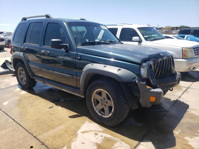 1J4GK38K96W195421 - 2006 JEEP LIBERTY RENEGADE 绿色 照片 4