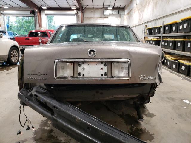 1G6KD54Y7XU807745 - 1999 CADILLAC DEVILLE GRAY photo 6