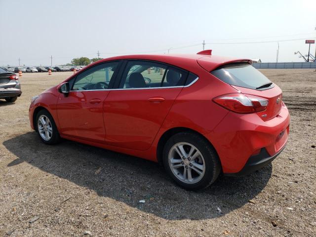 3G1BE6SM3JS581851 - 2018 CHEVROLET CRUZE LT RED photo 2