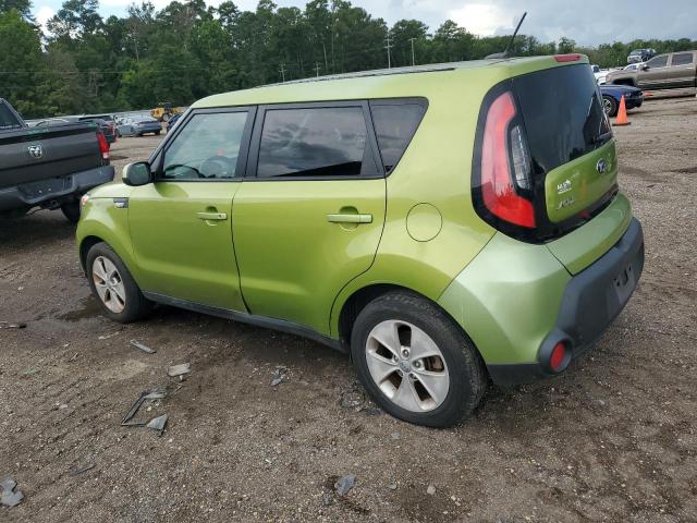 KNDJN2A22E7712865 - 2014 KIA SOUL GREEN photo 2