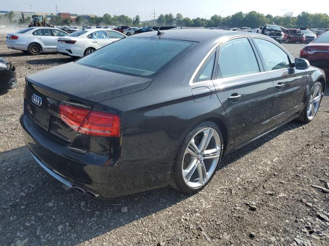 WAUD2AFD4EN013563 - 2014 AUDI S8 QUATTRO BLACK photo 3