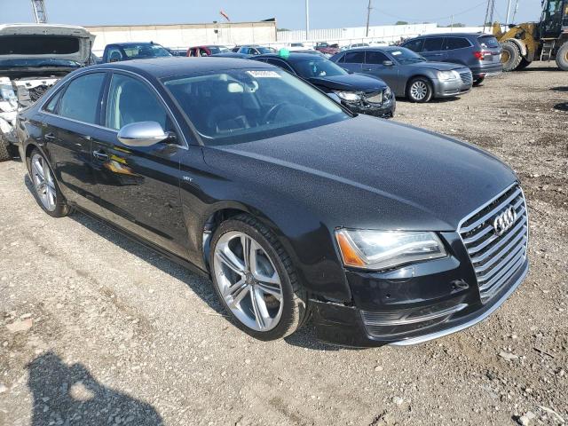 WAUD2AFD4EN013563 - 2014 AUDI S8 QUATTRO BLACK photo 4