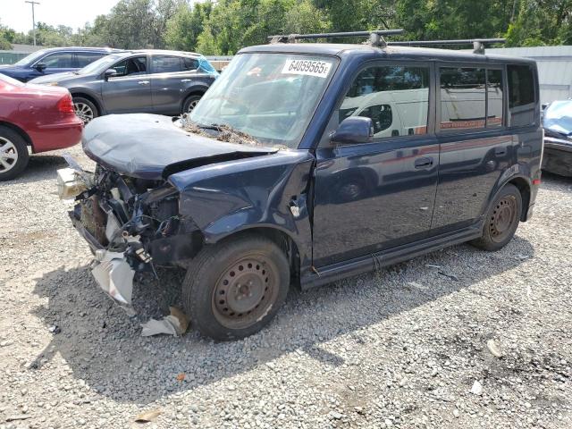 JTLKT334764079771 - 2006 TOYOTA SCION XB BLUE photo 1