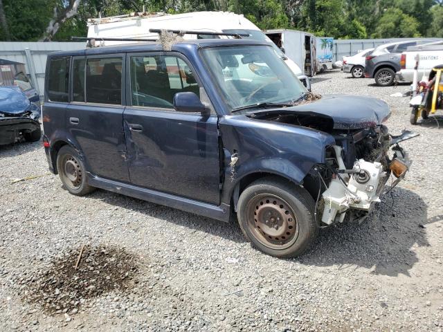JTLKT334764079771 - 2006 TOYOTA SCION XB BLUE photo 4