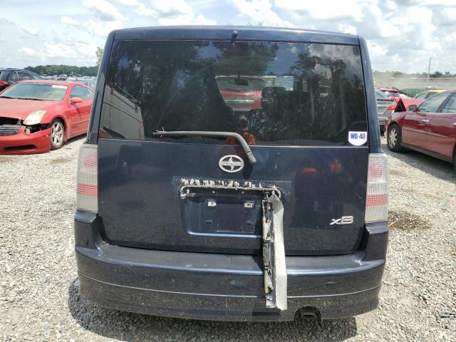 JTLKT334764079771 - 2006 TOYOTA SCION XB BLUE photo 6