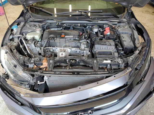 2HGFC2F66KH560436 - 2019 HONDA CIVIC LX GRAY photo 11