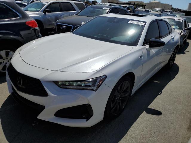 19UUB5F59MA010779 - 2021 ACURA TLX TECH A WHITE photo 1