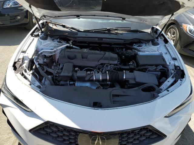 19UUB5F59MA010779 - 2021 ACURA TLX TECH A WHITE photo 11