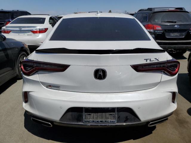 19UUB5F59MA010779 - 2021 ACURA TLX TECH A WHITE photo 6