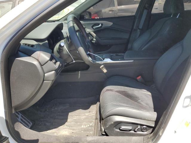 19UUB5F59MA010779 - 2021 ACURA TLX TECH A WHITE photo 7