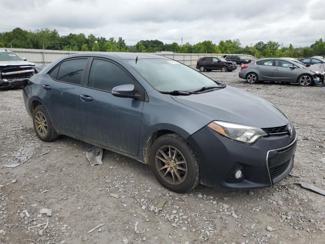 2T1BURHE6EC193642 - 2014 TOYOTA COROLLA L GRAY photo 4