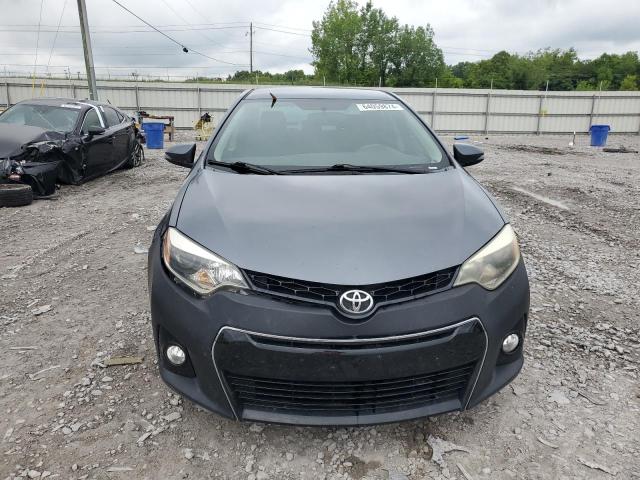 2T1BURHE6EC193642 - 2014 TOYOTA COROLLA L GRAY photo 5