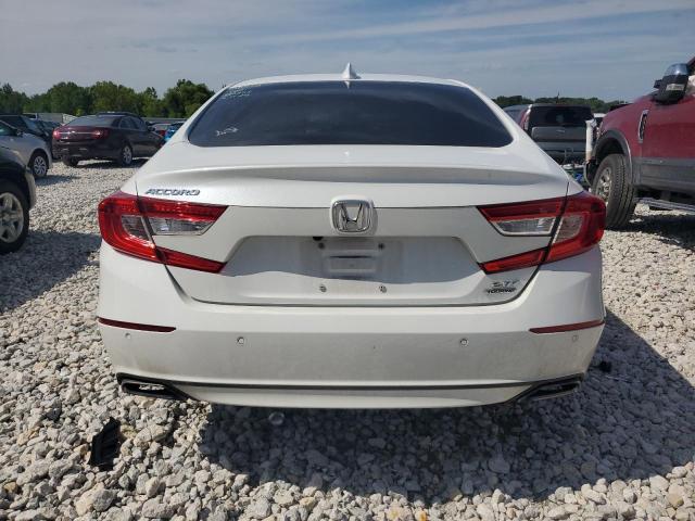 1HGCV2F98MA034513 - 2021 HONDA ACCORD TOURING Weiß Foto 6