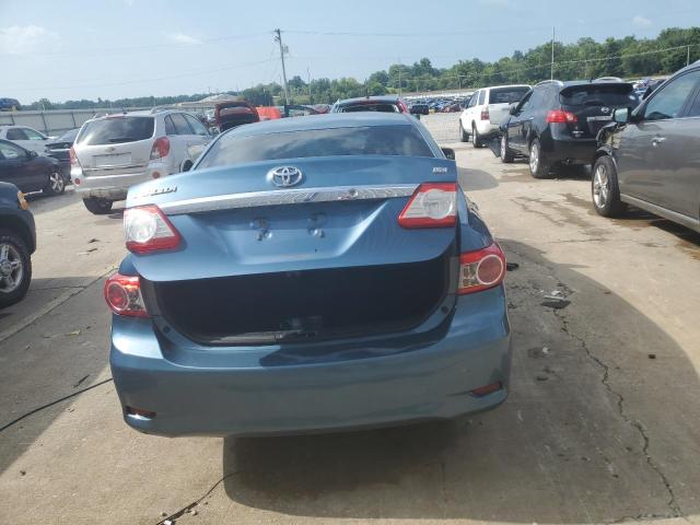 5YFBU4EE3DP098512 - 2013 TOYOTA COROLLA BASE Niebieski zdjęcie 6
