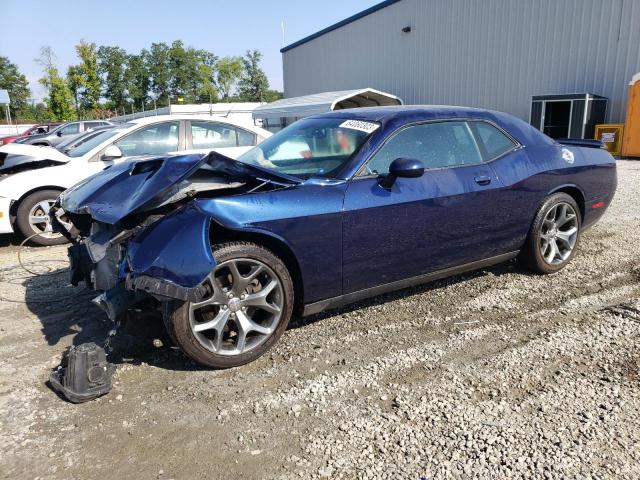 2C3CDZAG2GH112522 - 2016 DODGE CHALLENGER SXT BLUE photo 1