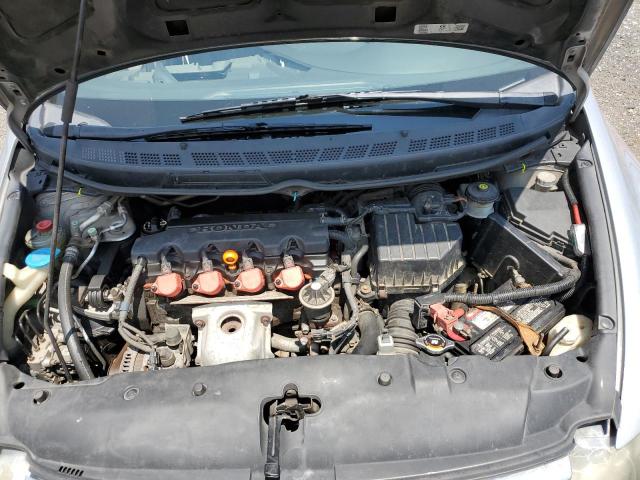 1HGFA15808L077426 - 2008 HONDA CIVIC EX SILVER photo 11