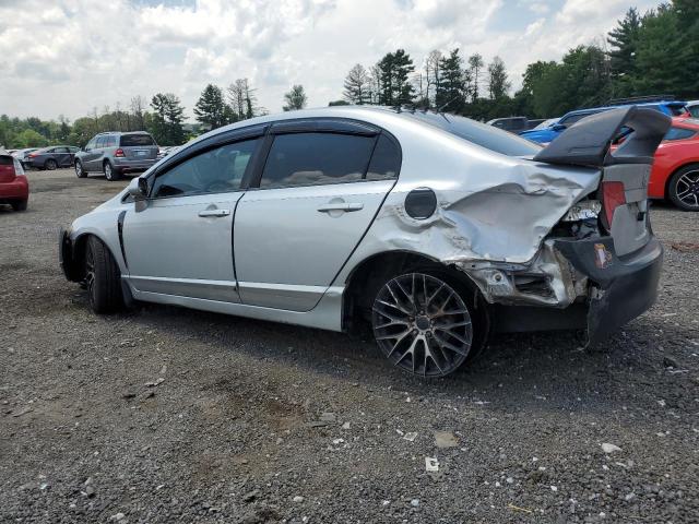 1HGFA15808L077426 - 2008 HONDA CIVIC EX SILVER photo 2