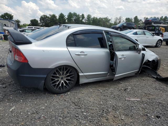 1HGFA15808L077426 - 2008 HONDA CIVIC EX SILVER photo 3