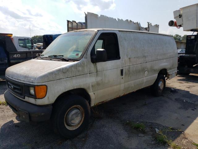 1FTSS34L54HA79259 - 2004 FORD ECONOLINE E350 SUPER DUTY VAN WHITE photo 1