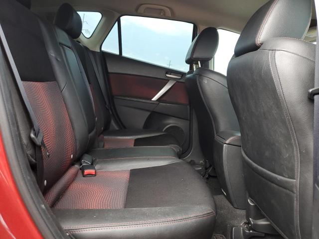 JM1BL1L31D1727501 - 2013 MAZDA SPEED 3 წითელი ფოტო 10
