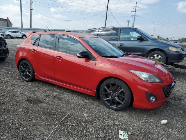 JM1BL1L31D1727501 - 2013 MAZDA SPEED 3 წითელი ფოტო 4