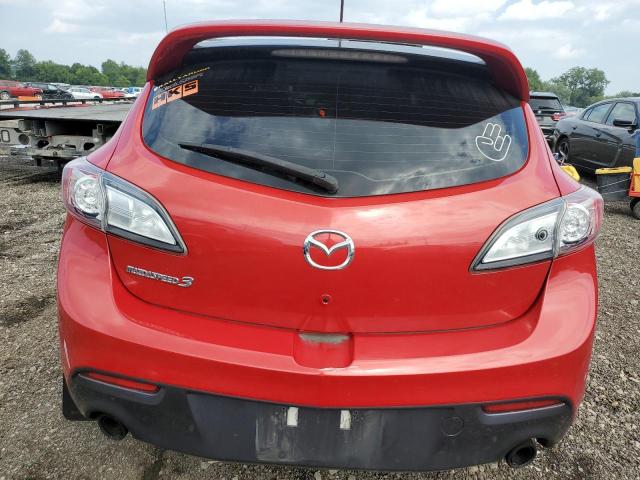 JM1BL1L31D1727501 - 2013 MAZDA SPEED 3 წითელი ფოტო 6