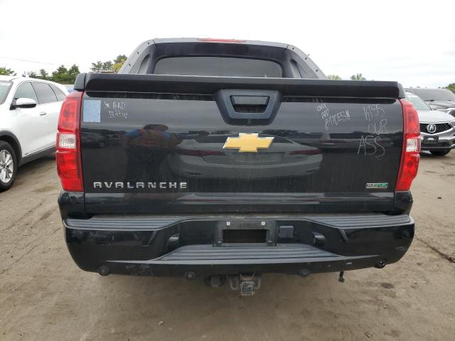 3GNTKFE72CG114198 - 2012 CHEVROLET AVALANCHE LT BLACK photo 6