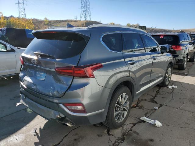 5NMS5CAD3KH013387 - 2019 HYUNDAI SANTA FE LIMITED GRAY photo 4