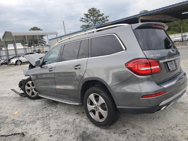 4JGDF6EE8HA990971 - 2017 MERCEDES-BENZ GLS 450 4MATIC GRAY photo 2