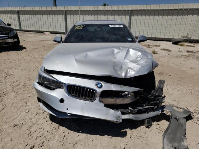WBA4J5C50JBF06792 - 2018 BMW 440I GRAN COUPE SILVER photo 5