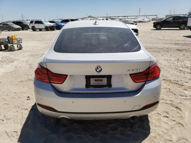 WBA4J5C50JBF06792 - 2018 BMW 440I GRAN COUPE SILVER photo 6