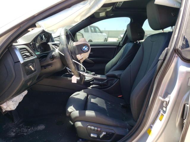 WBA4J5C50JBF06792 - 2018 BMW 440I GRAN COUPE SILVER photo 7