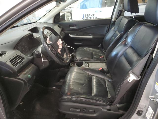 JHLRM4H76CC013037 - 2012 HONDA CR-V EXL SILVER photo 7