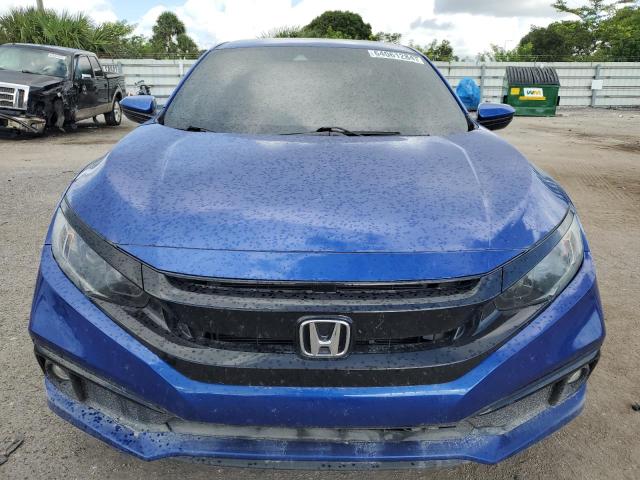 2HGFC2F86LH555899 - 2020 HONDA CIVIC SPORT BLUE photo 5