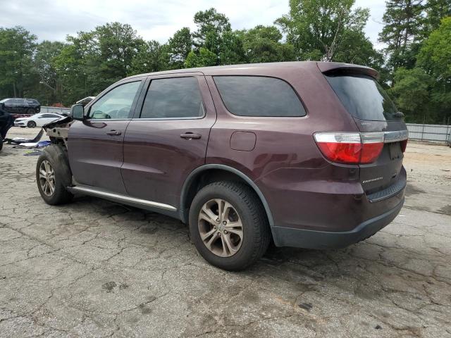 1C4RDHAGXCC146544 - 2012 DODGE DURANGO SXT BURGUNDY photo 2