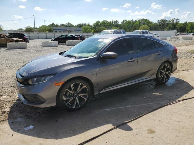 2HGFC2F81LH507680 - 2020 HONDA CIVIC SPORT GRAY photo 1